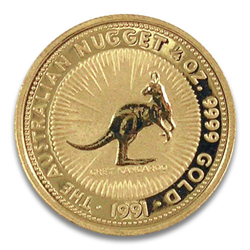 Känguru Australien 1991 Gold 1/4 oz