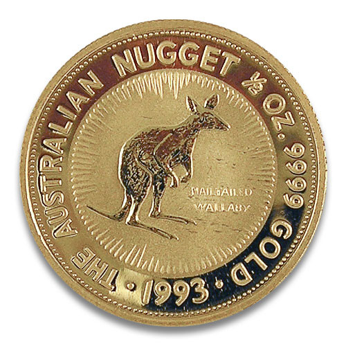 Känguru Australien 1993 Gold 1/2 oz