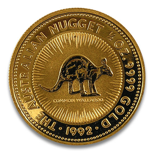 Känguru Australien 1992 Gold 1/2 oz