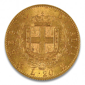 20 Lire Vittorio Emanuele II