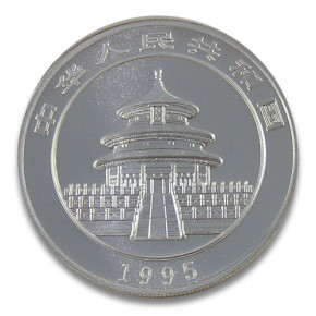 China Panda Silber 1 oz 1995