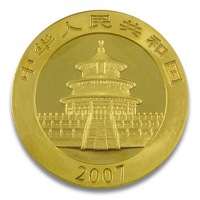 China Panda Gold 1 Unze 2007