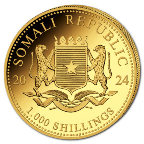 Somalia Elefant 2024 Gold 1 oz