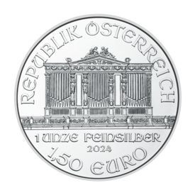 Wiener Philharmoniker Silber 1 oz 2024