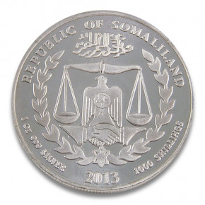 Somaliland Schlange 2013 Silber 1 oz